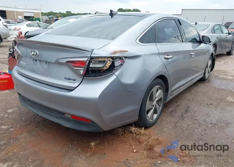 2016 Hyundai Sonata Hybrid Limited z USA, uszkodzony, nr VIN KMHE34L13GA017321